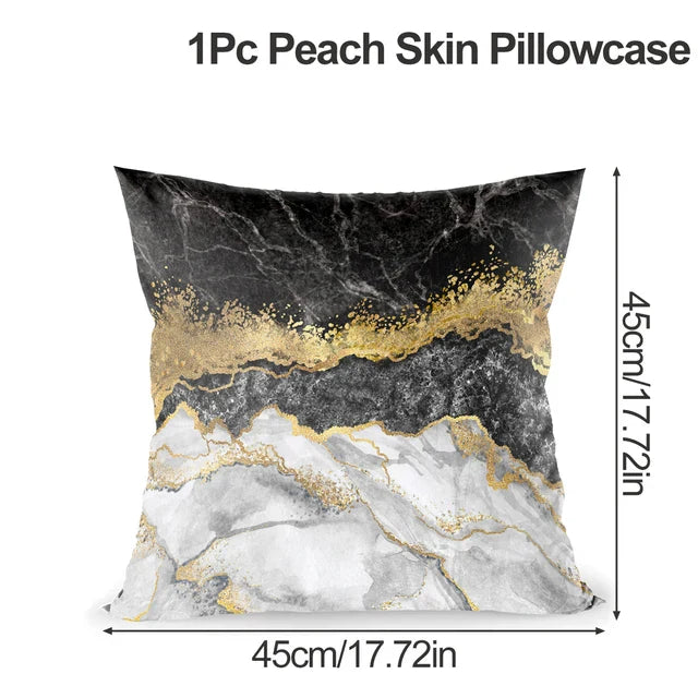 LuminaWave - Pillowcase with pebble pattern