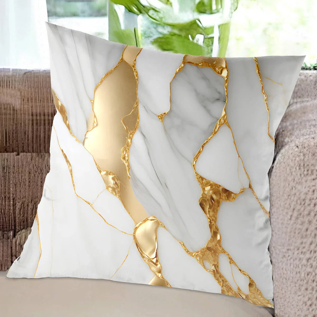 LuminaWave - Pillowcase with pebble pattern