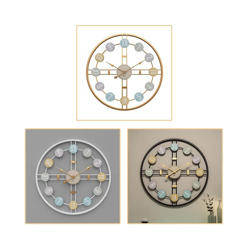 QuietCharm - 3D hanging clock