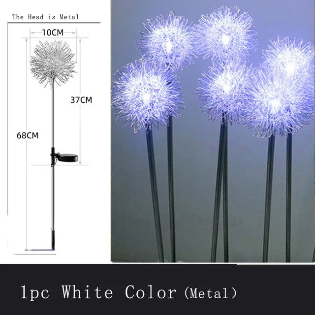 GlowSeed - Dandelion lawn light for outdoors