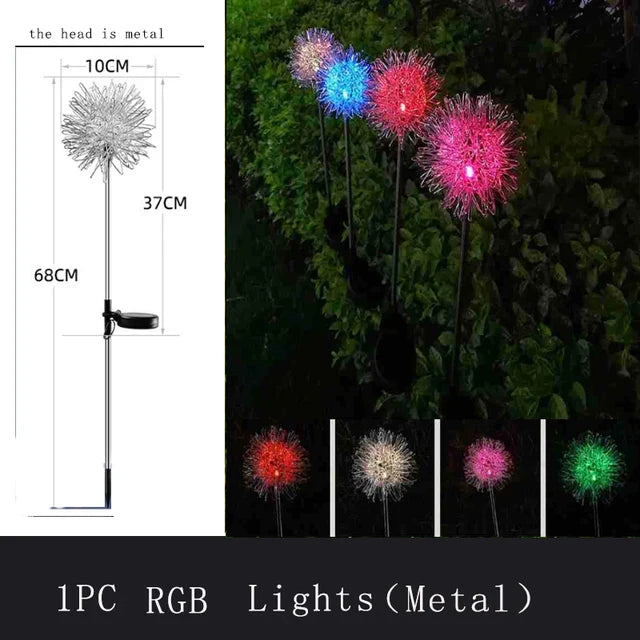GlowSeed - Dandelion lawn light for outdoors