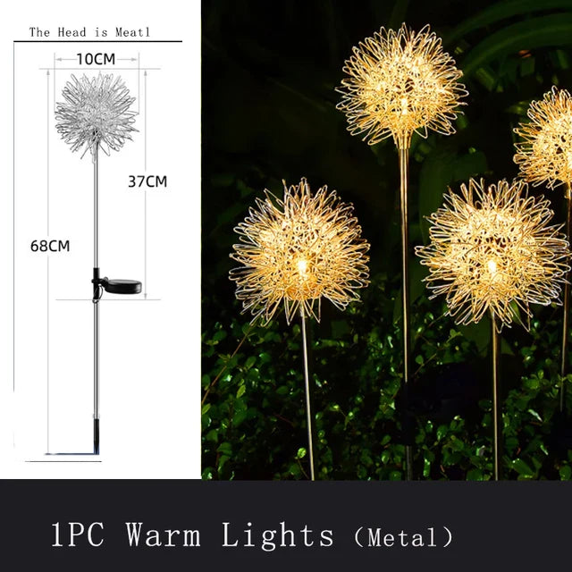 GlowSeed - Dandelion lawn light for outdoors