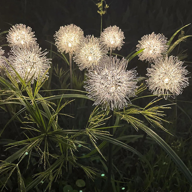 GlowSeed - Dandelion lawn light for outdoors