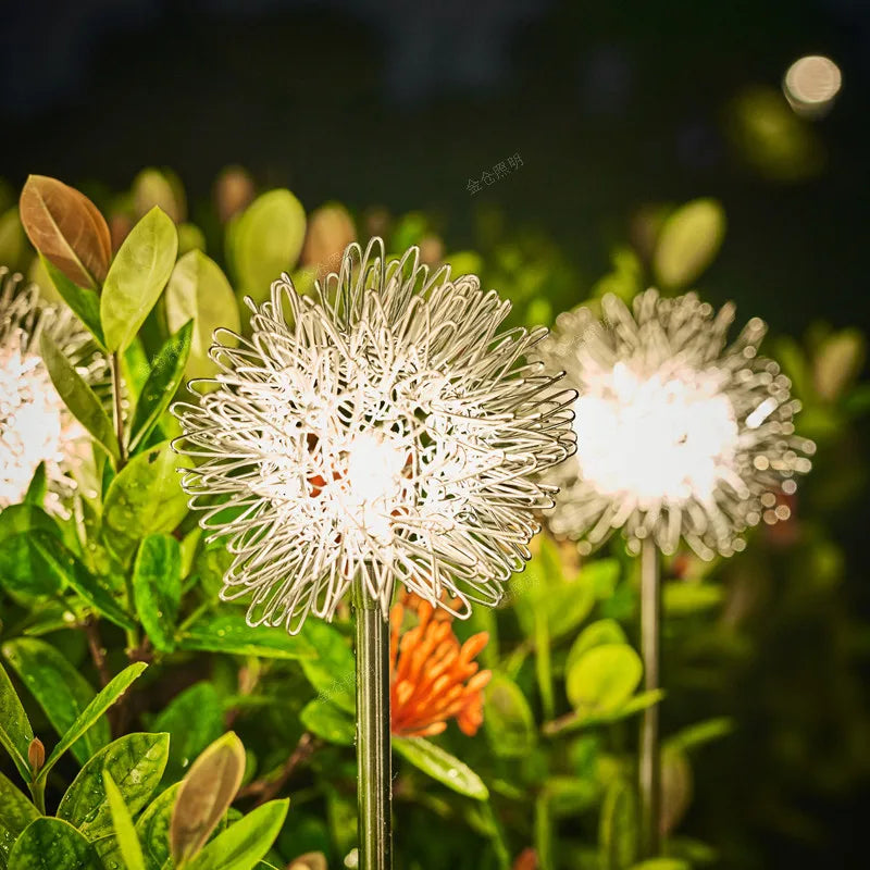 GlowSeed - Dandelion lawn light for outdoors