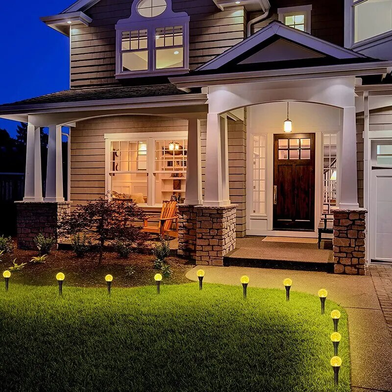 StarlitSentinel - Fairy Lights street lamp