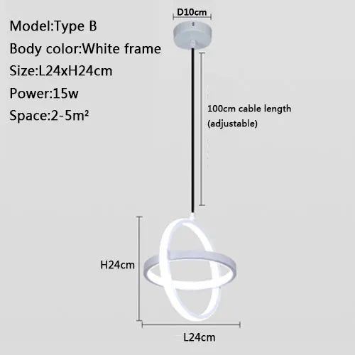 LuminaSimple - Simple hanging lamp