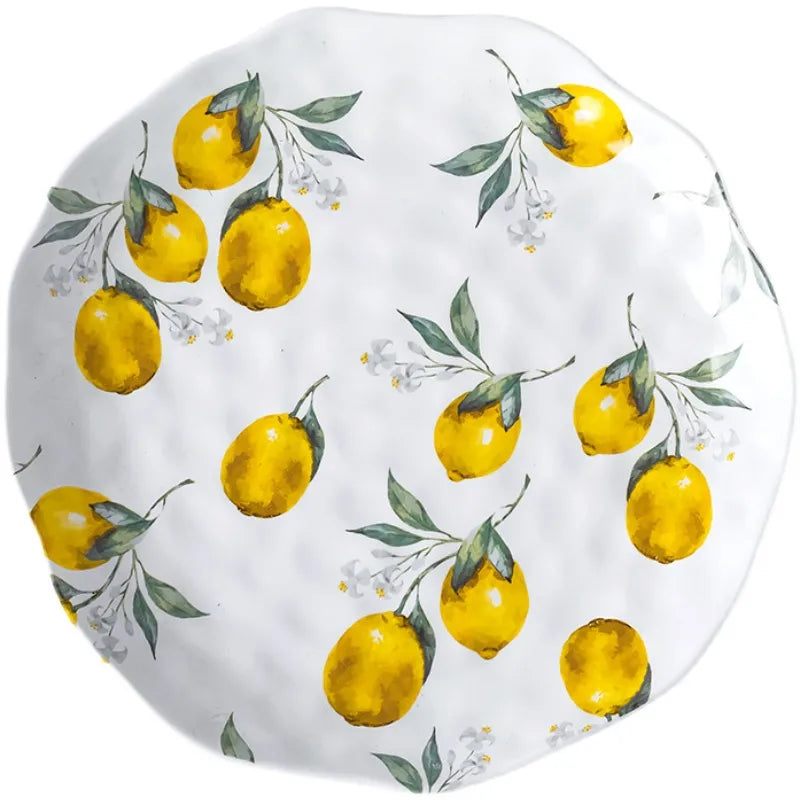 ZestVista - European ceramic plate lemon