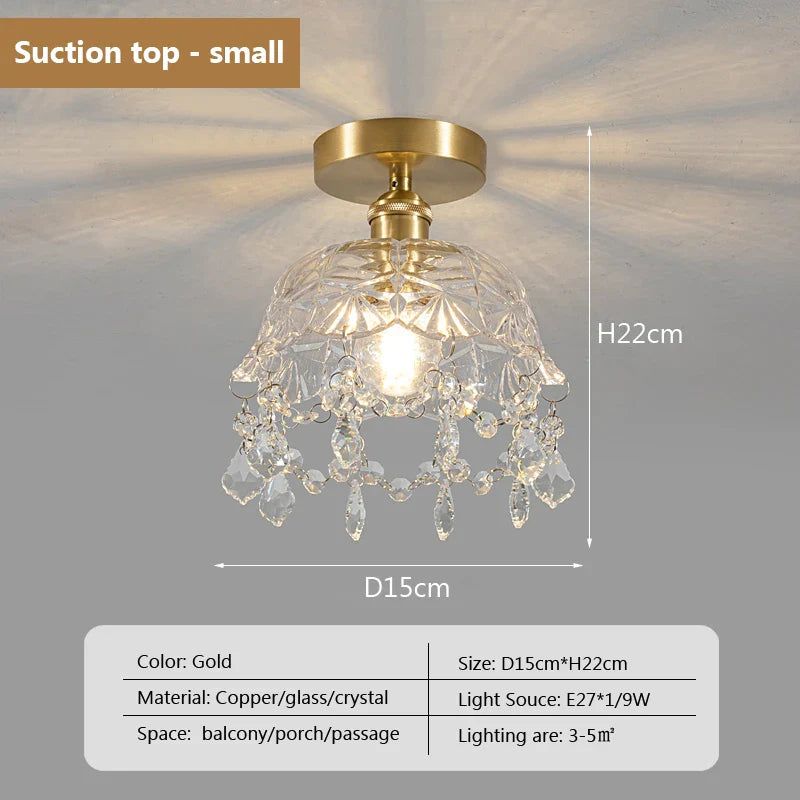 PrismGlow - Modern glass pendant light