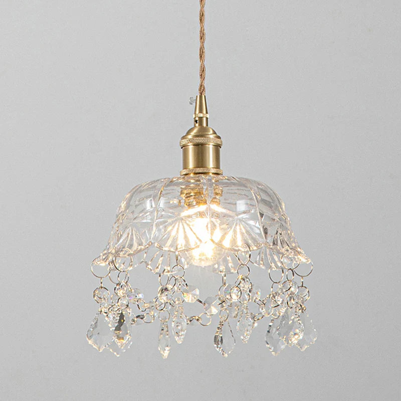 PrismGlow - Modern glass pendant light