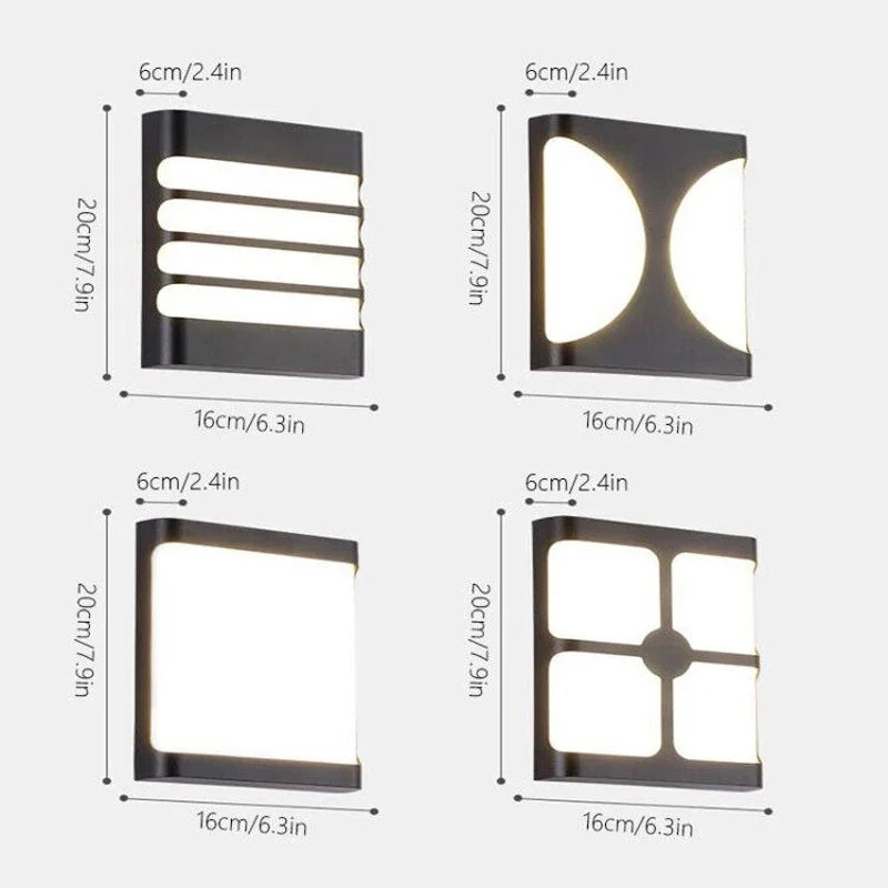 NaturaLite - Waterproof outdoor wall lights