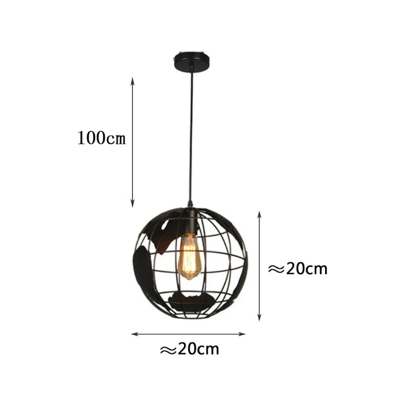 TerraCandelabra - Earth chandelier pendant light