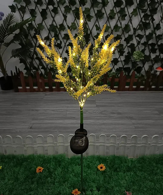 LavenderGlow - Solar lavender garden lights