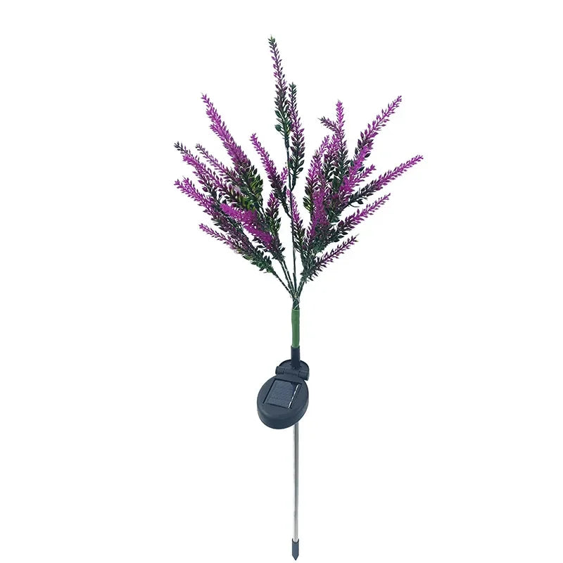LavenderGlow - Solar lavender garden lights