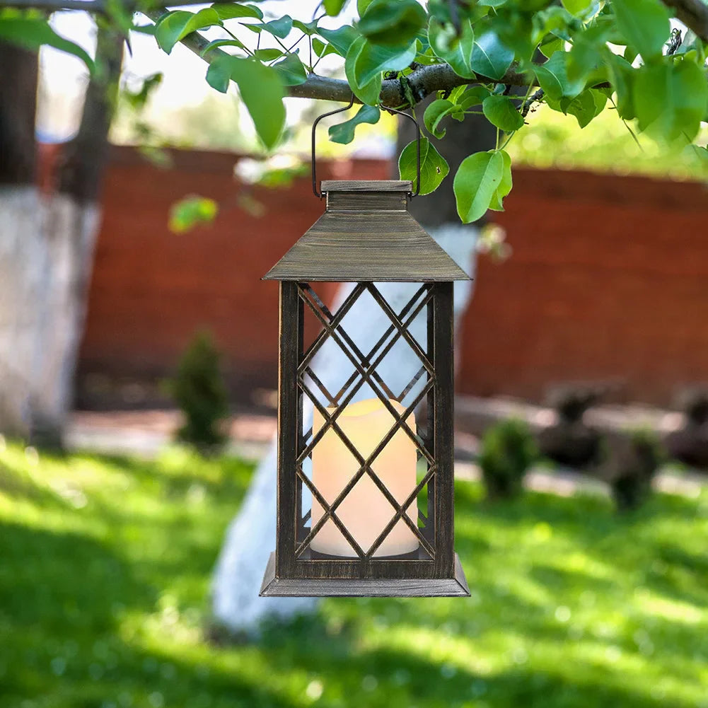 TwilightSpark - Solar candle lantern