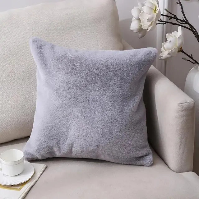 LuxeFur - Ultra-soft rabbit pillowcase