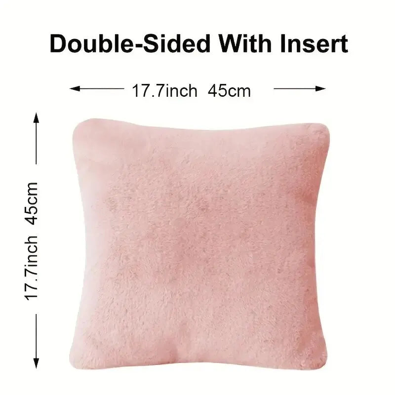 LuxeFur - Ultra-soft rabbit pillowcase