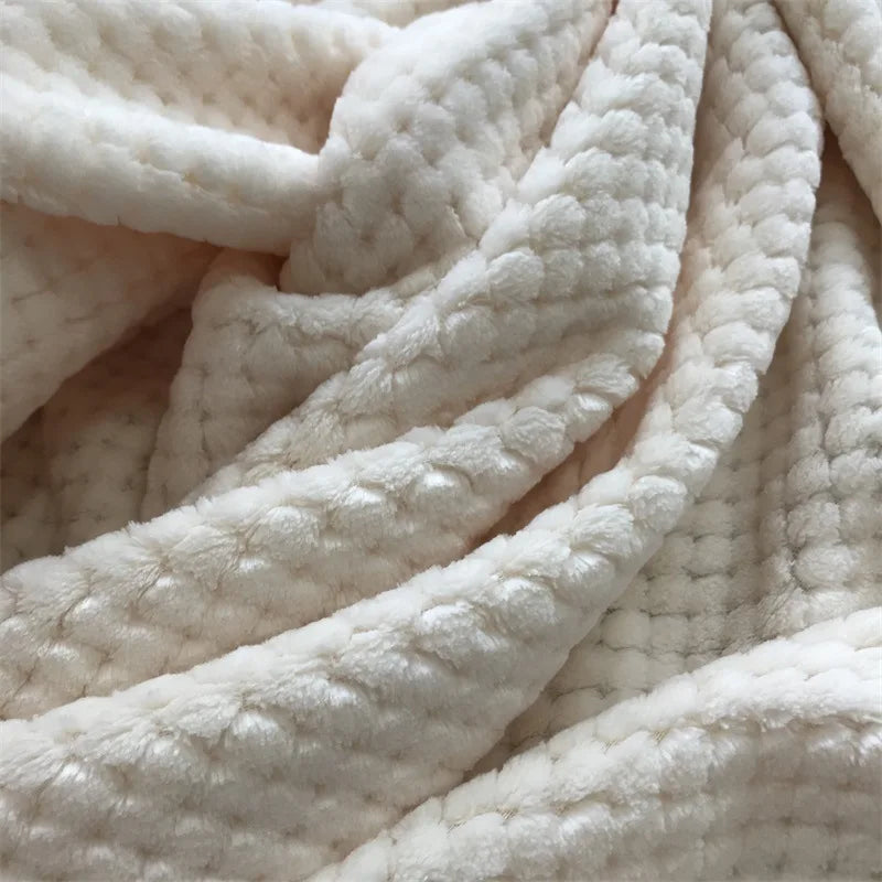 FlannelBliss - Thickened plaid blanket