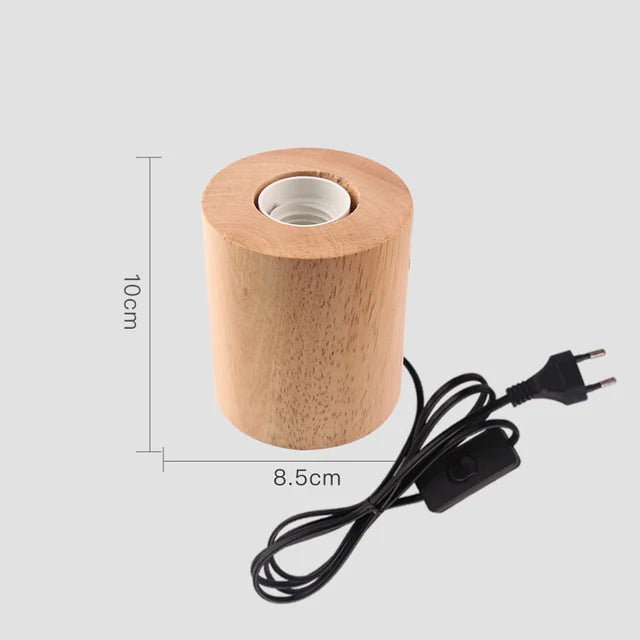 WoodWhimsy - Retro wooden decoration lamp