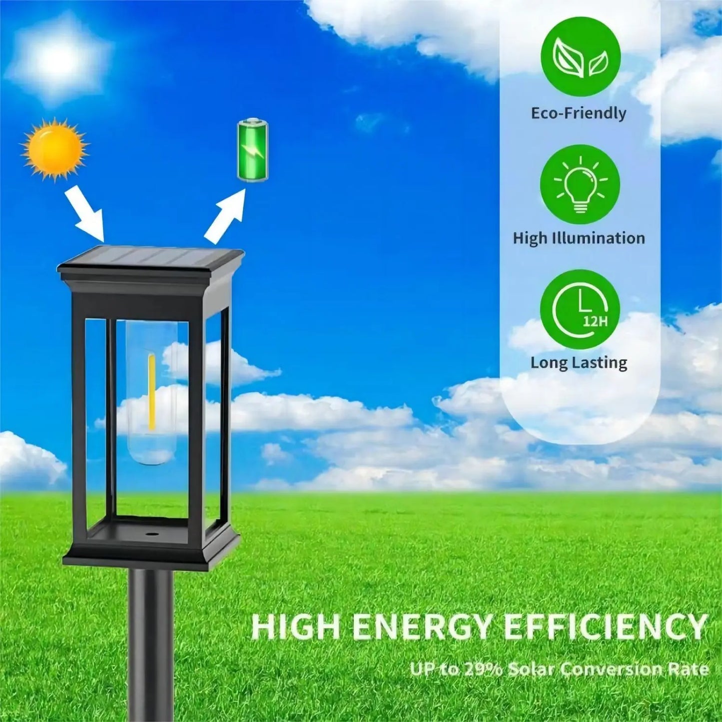 RadiantRoute - Solar power path lights
