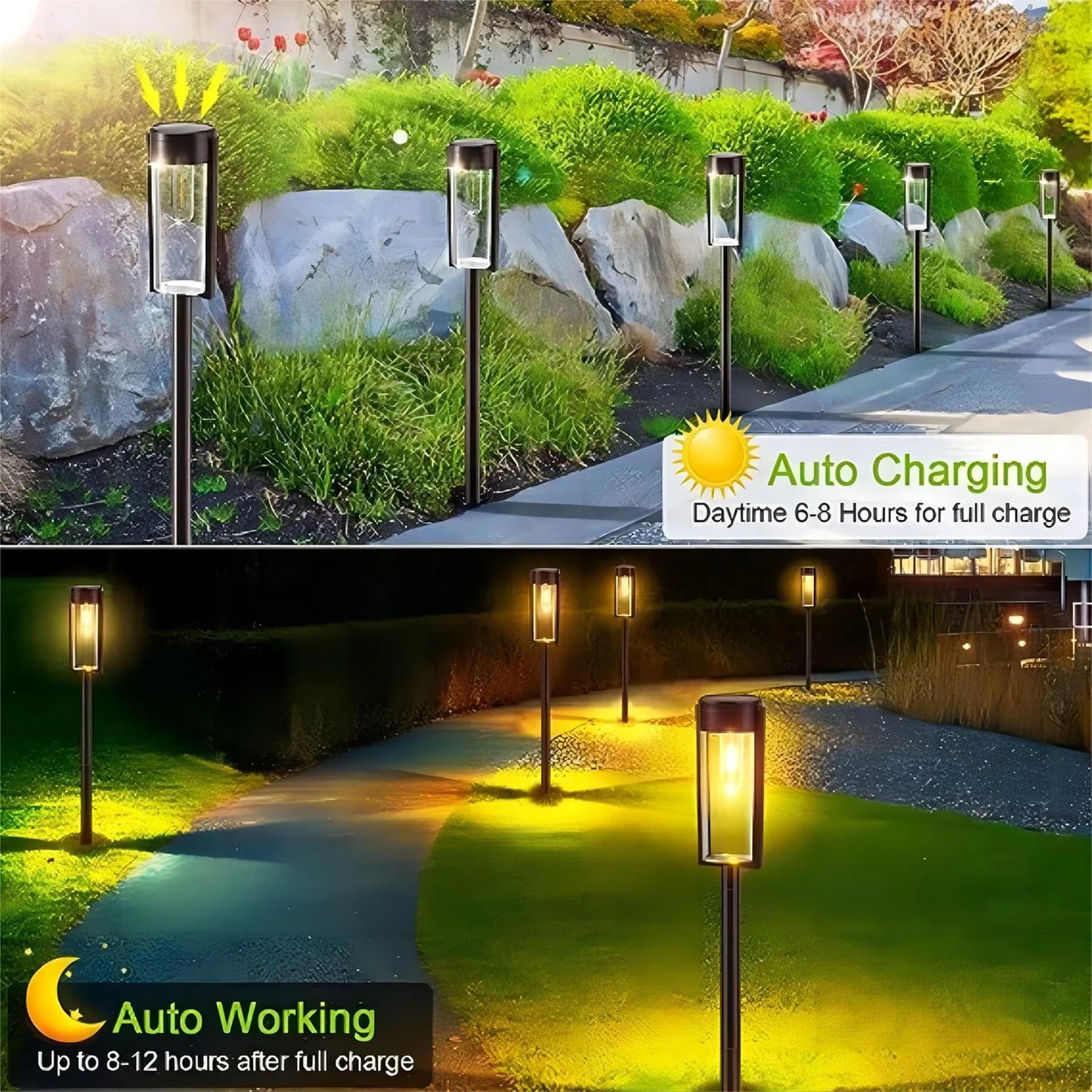 RadiantRoute - Solar power path lights