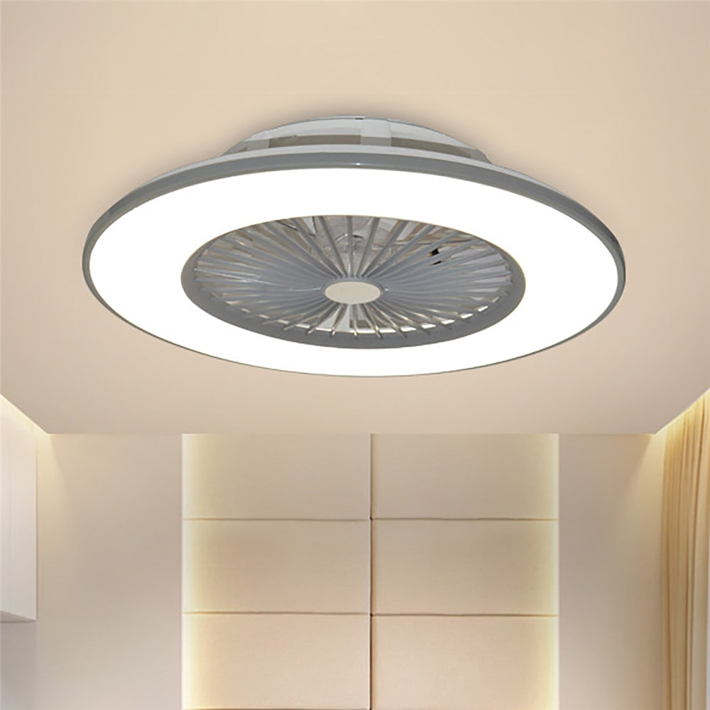 TropicalBreeze - Palm frond fan with light