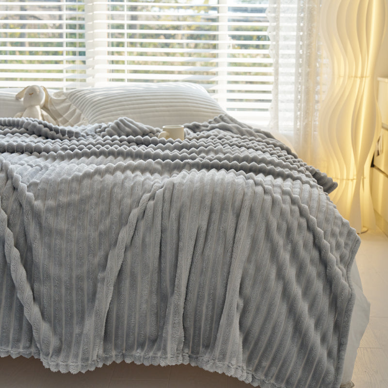 CuddleWave | Thick coral fleece blanket