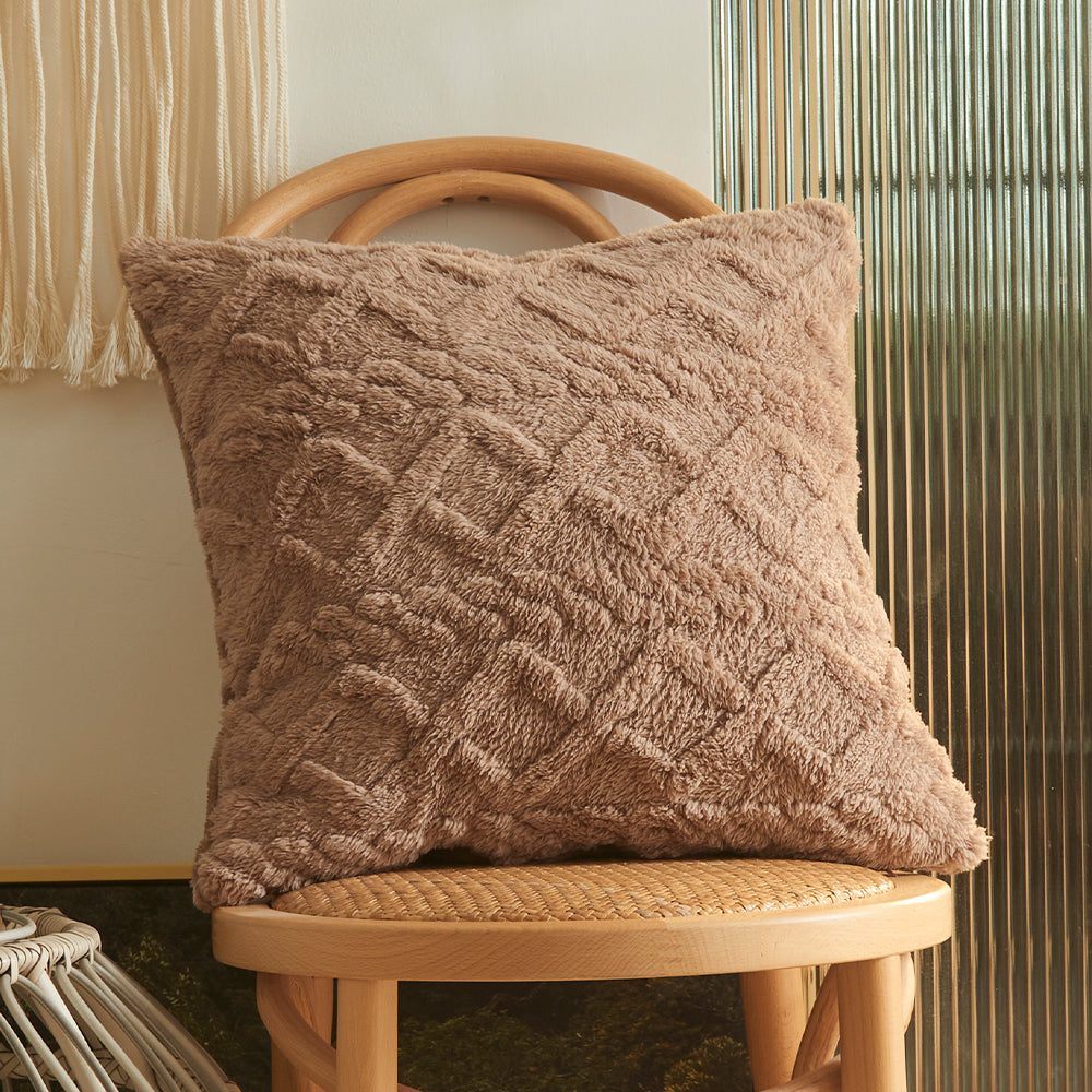 PlushShine - Fuzzy short fleece pillowcase