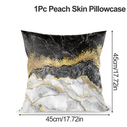 LuminaWave - Pillowcase with pebble pattern