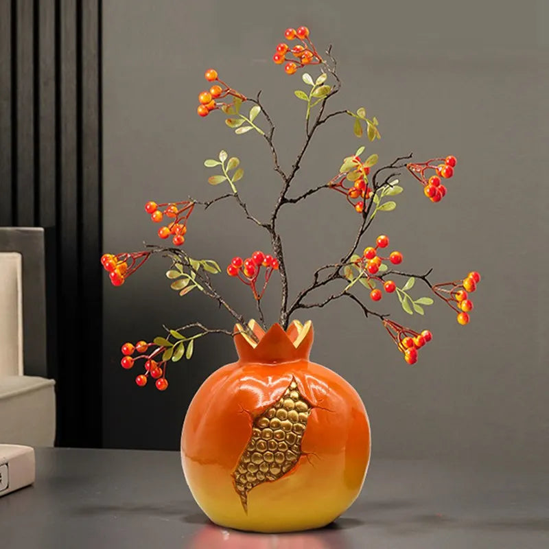 JewelRind - Pomegranate vase made of resin