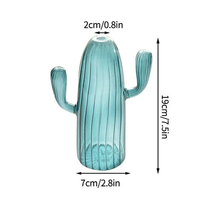 CactiClear - Glass vase in cactus shape