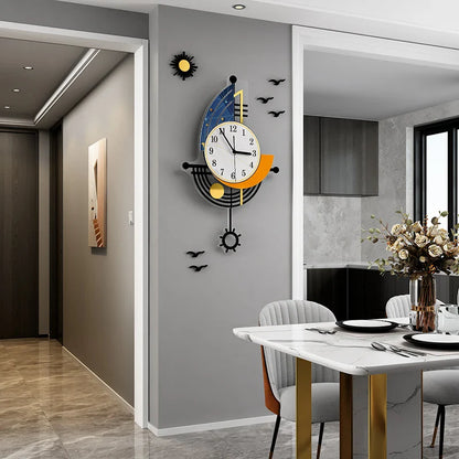 OceanicHours - Sailboat wall clock