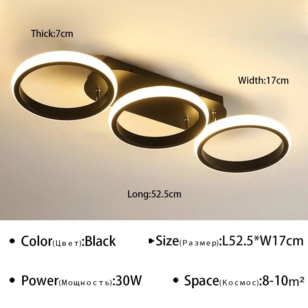 GlowRing - Ring chandelier