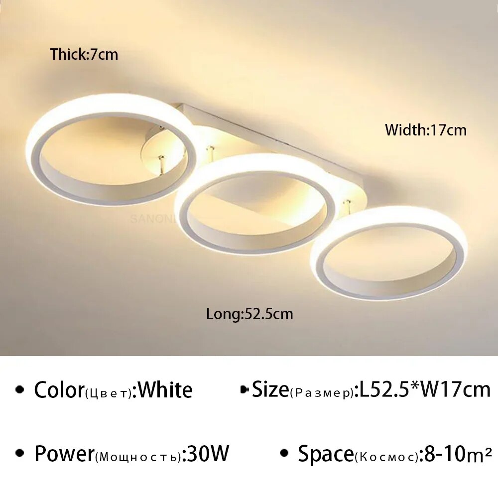 GlowRing - Ring chandelier