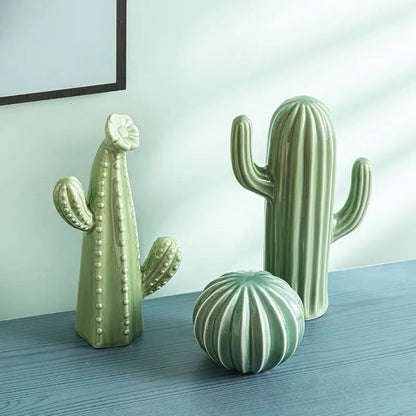 DesertChic - Ceramic cactus ornament