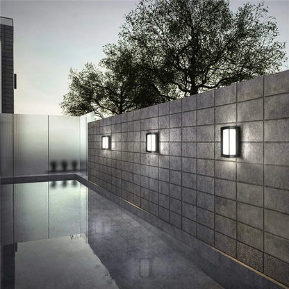 HorizonHalo - Modern outdoor wall light