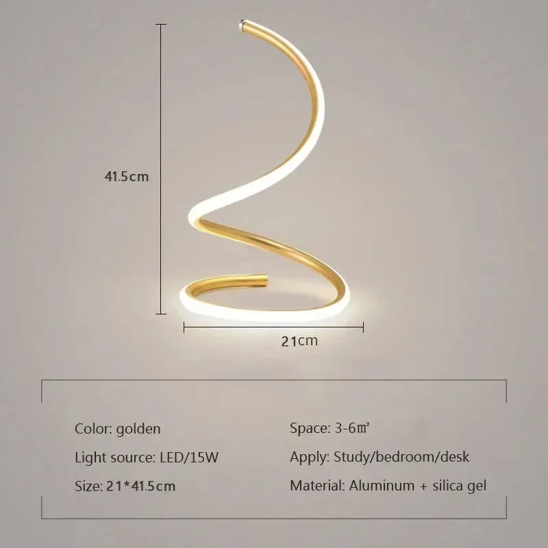 GlowStream - Modern LED table lamp