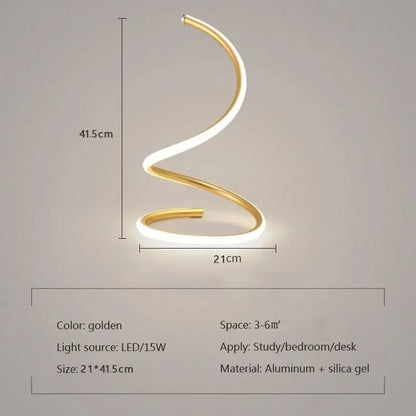 GlowStream - Modern LED table lamp