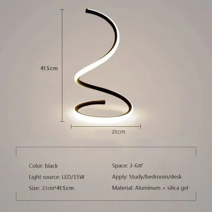 GlowStream - Modern LED table lamp