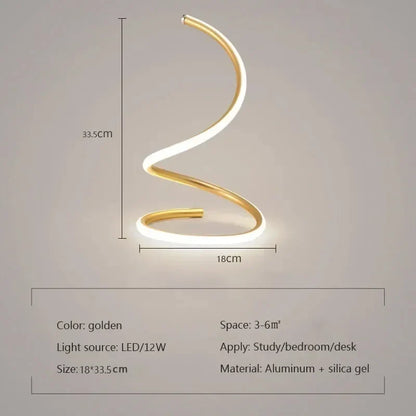 GlowStream - Modern LED table lamp