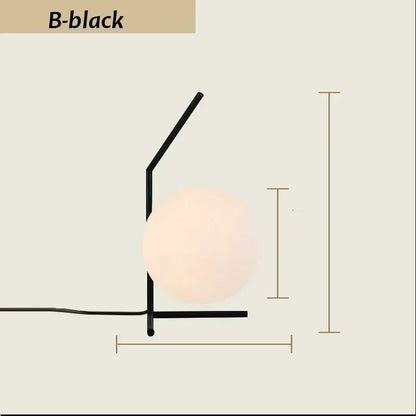 UrbanElegance - Modern minimalist glass household lamp