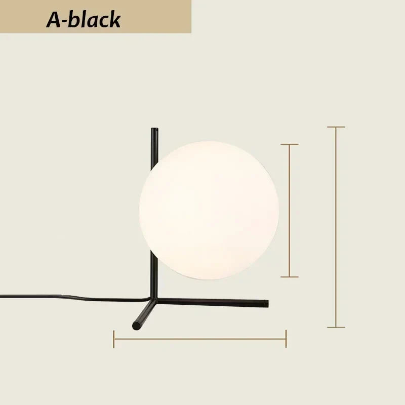 UrbanElegance - Modern minimalist glass household lamp