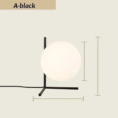 UrbanElegance - Modern minimalist glass household lamp