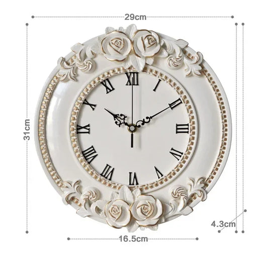 EuroResin - Vintage flower clock