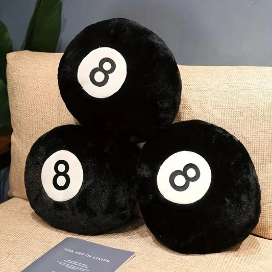 PoolPillow | 8-ball theme pillow