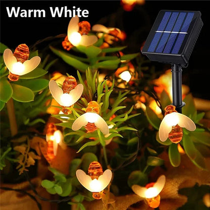 BeeGlow - Solar fairy lights for outdoors