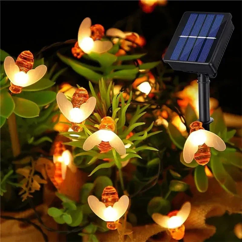 BeeGlow - Solar fairy lights for outdoors