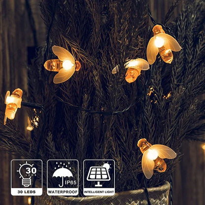 BeeGlow - Solar fairy lights for outdoors