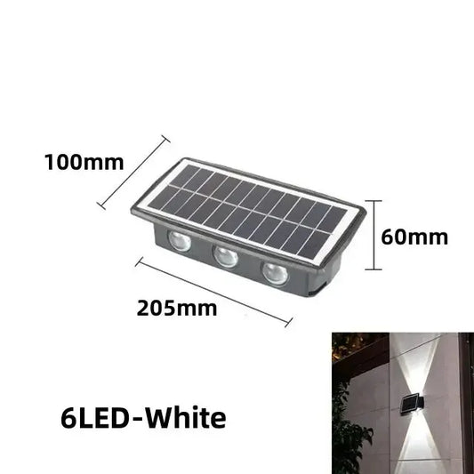 SolarStream - Solar power LED wall light