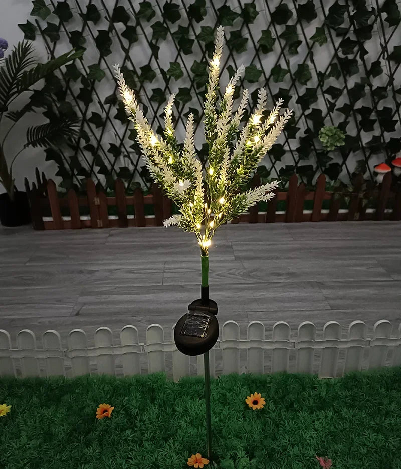LavenderGlow - Solar lavender garden lights