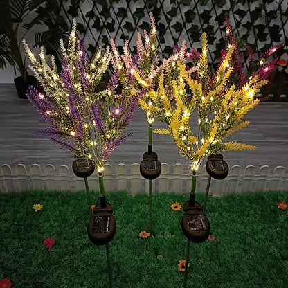 LavenderGlow - Solar lavender garden lights